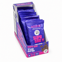 Thanh protein chứa caffeine SUPR Cocoa Almond Choc