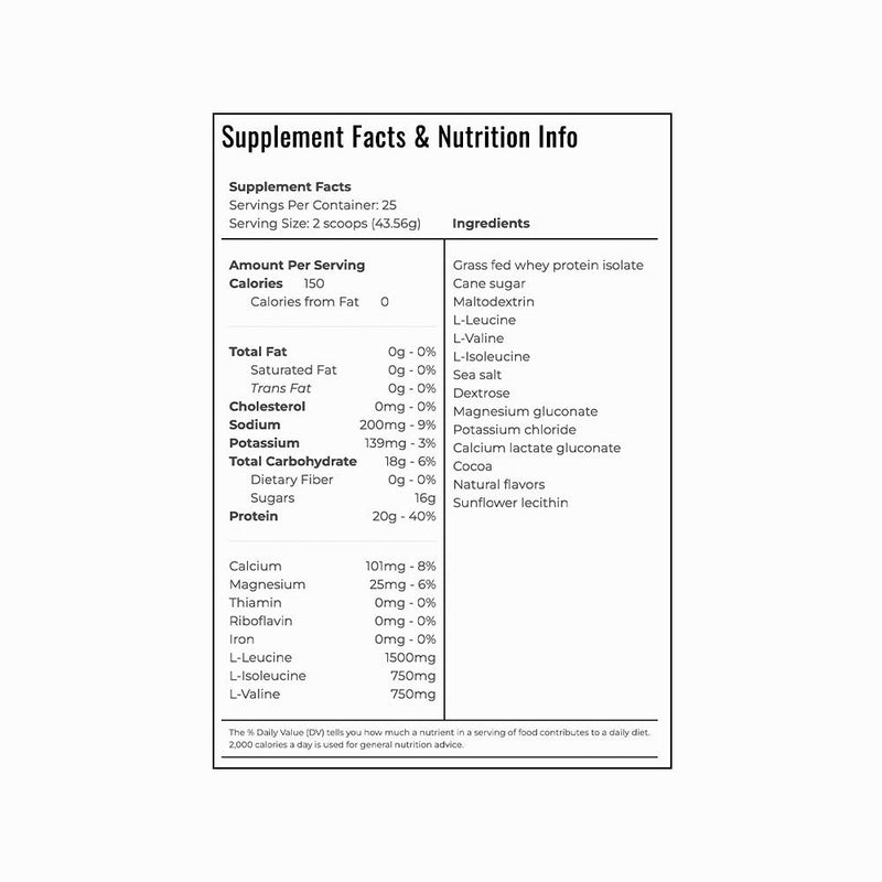 स्विमिंग डेली प्रोटीन nutritional information