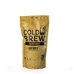 COLD BREW Instant Protein Coffee-18 Serving Resealable Eco-pack