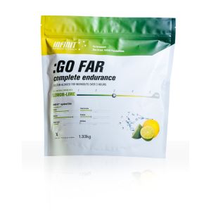 :GO FAR Complete Endurance - Lemon Lime - 18 Serving